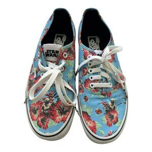 VANS X Star wars Yoda Aloha Authentic Shoes Retired Men's SZ 9 Women's SZ10.5